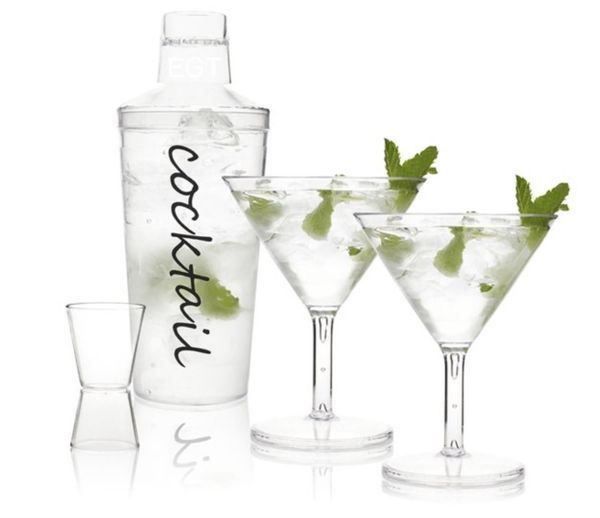 Bicchieri: Cocktail Shaker Set 4 Piece + 2 Martini – Nuovo e nell'imballaggio originale da Bülach venduto da StoreInShop.com