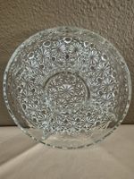 Kristall Glasschale, Servierschale mit 5 Fächern