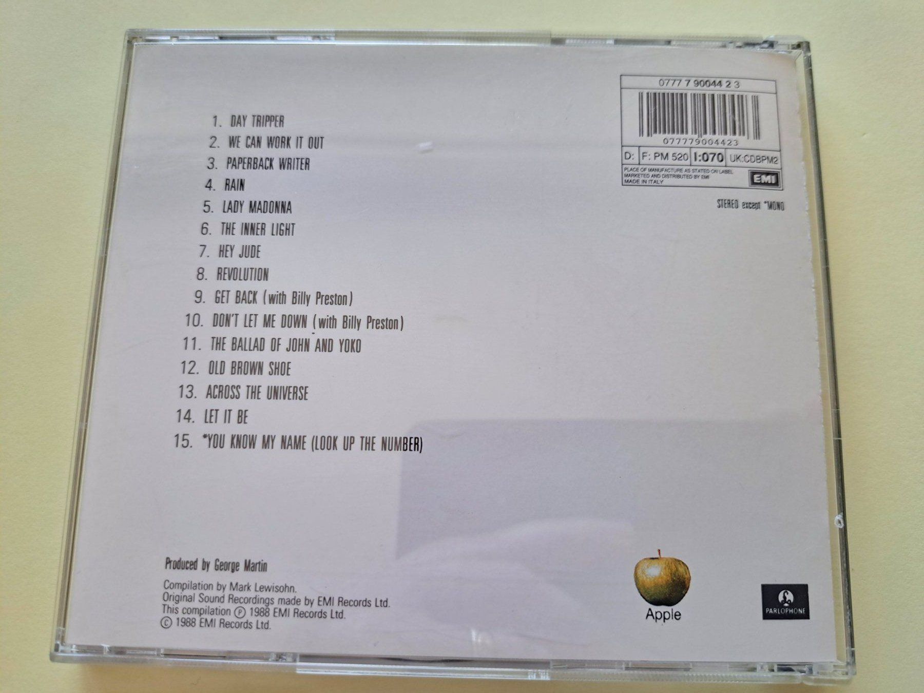 CDs: Cd The Beatles - Past Masters volume 2 – Gebraucht aus Pully von bro_n52j 1
