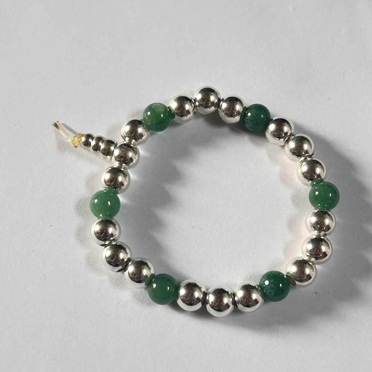 Bracciali & Braccialetti: Silberarmband mit Jade! (925) – Usato da Basel venduto da bellespirit 7
