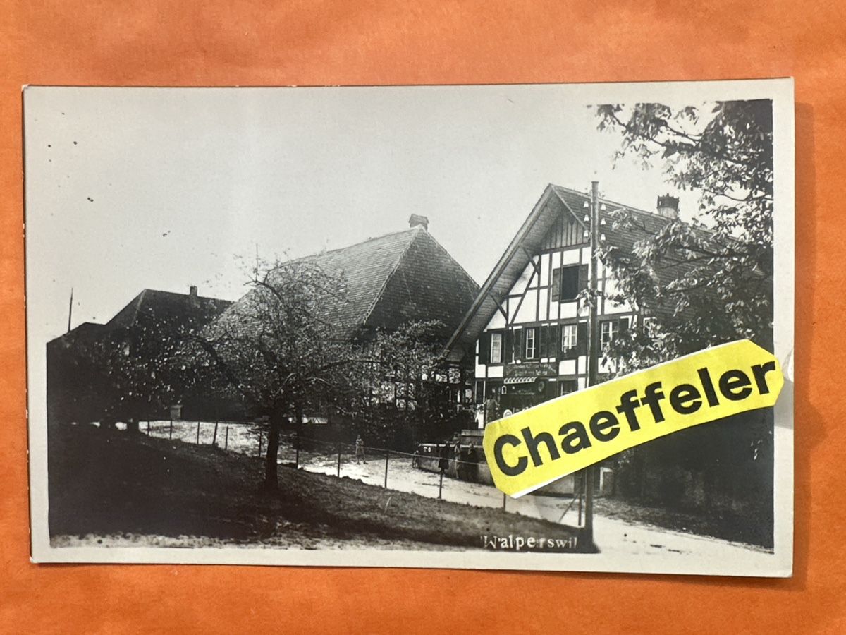 Cartoline postali: Alte Ansichtskarte von Walperswil BE, ca. 1920 – Usato da Zürich venduto da Chaeffeler