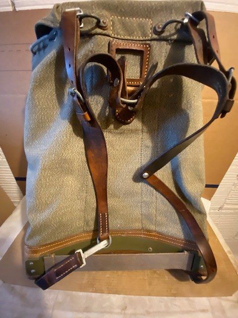 Schweizer Armee Rucksäcke: MILITÄR RUCKSACK  1963  CH ARMEE – Gebraucht aus Chur von silbermon 4