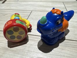 Fisher-Price Lernspielzeug Dinosaurier und Taschenlampe