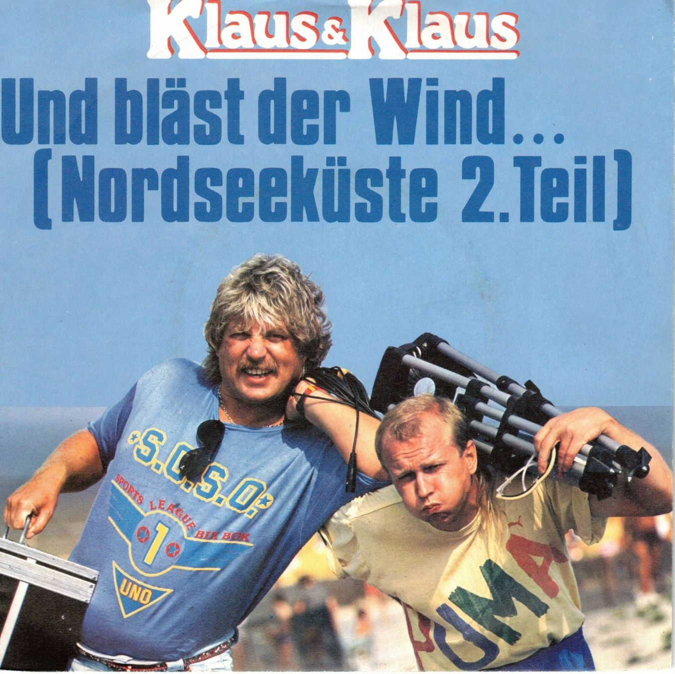 Dischi in vinile: Single7  Klaus&Klaus -- Und bläst der Wind – Usato da Rheinau venduto da thealbum