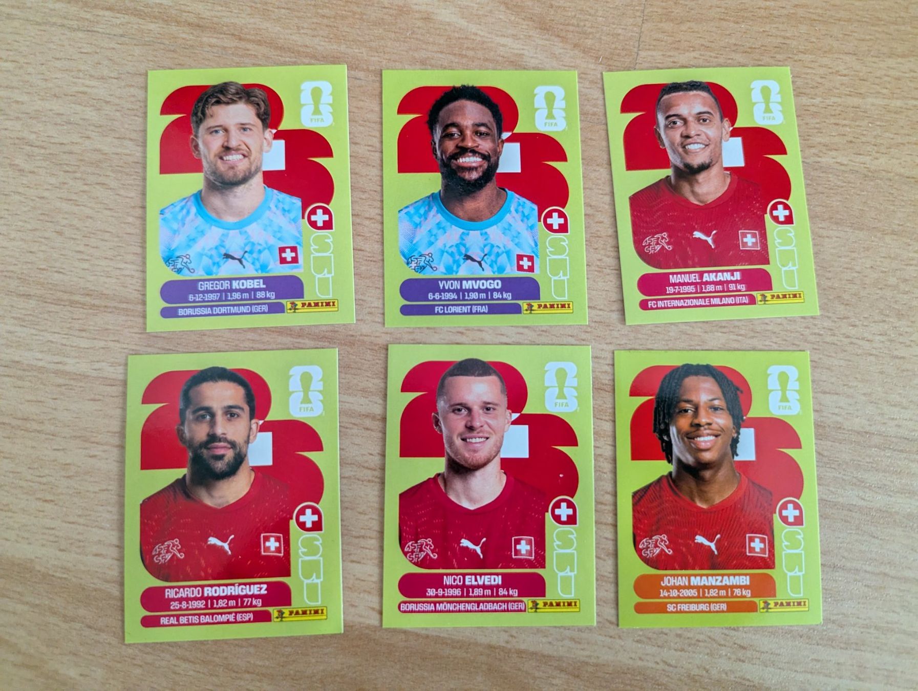 Panini Carte collezionabili: Panini WM 2026 verschiedene Bilder SUI – Nuovo (secondo la descrizione) da Horgen venduto da Danosh17