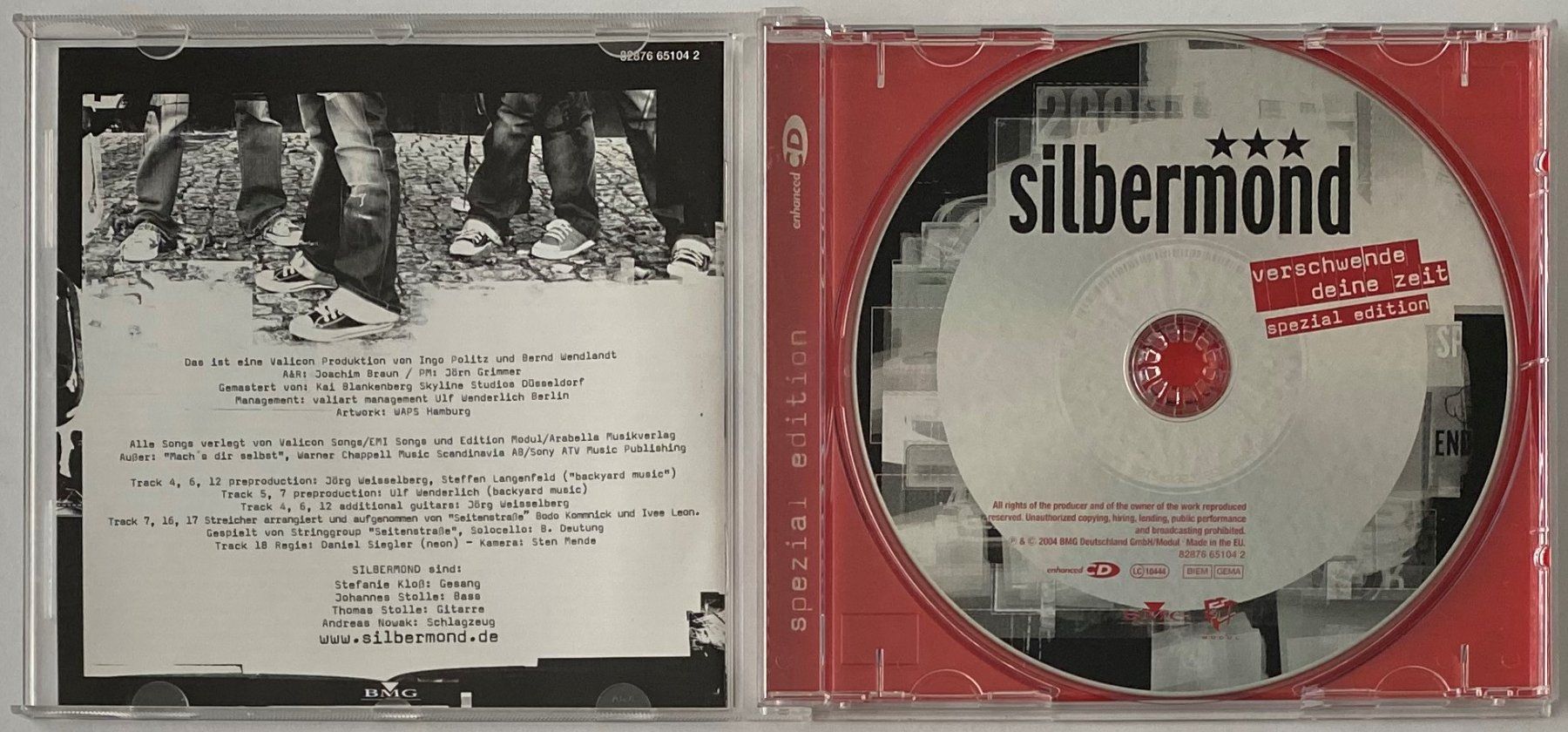 CD: Silbermond, Verschwende deine Zeit – Usato da Flums venduto da Asquillo 2