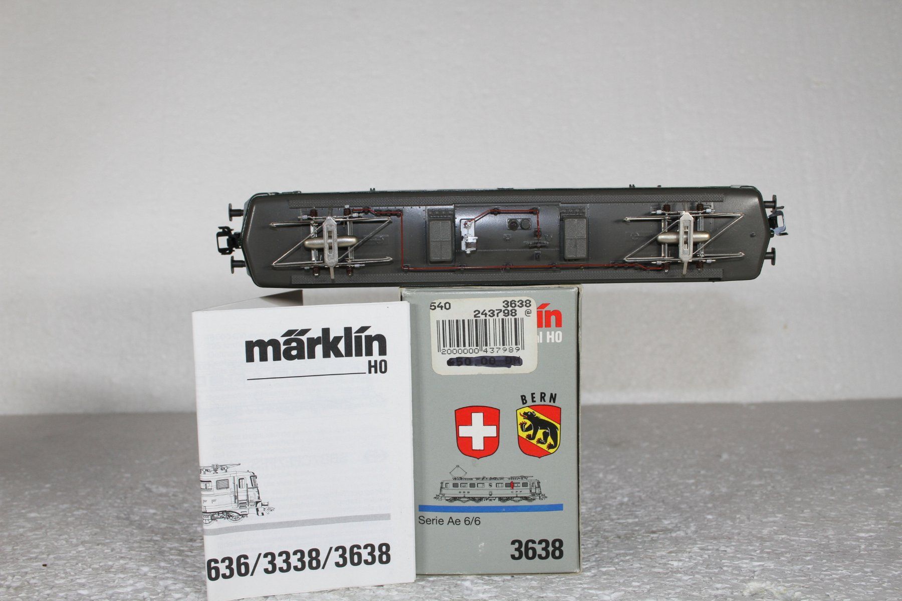 Märklin Modelleisenbahnen: Märklin 3638 SBB Ae 6/6 Bern digital – Gebraucht aus Triesen von cor_62ts 6