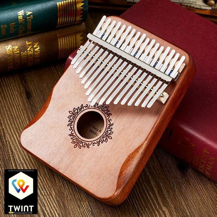 17 Tasten Kalimba Daumenklavier – Aus Mahagoni-Holz, Leicht, Musikinstrument Für Anfänger