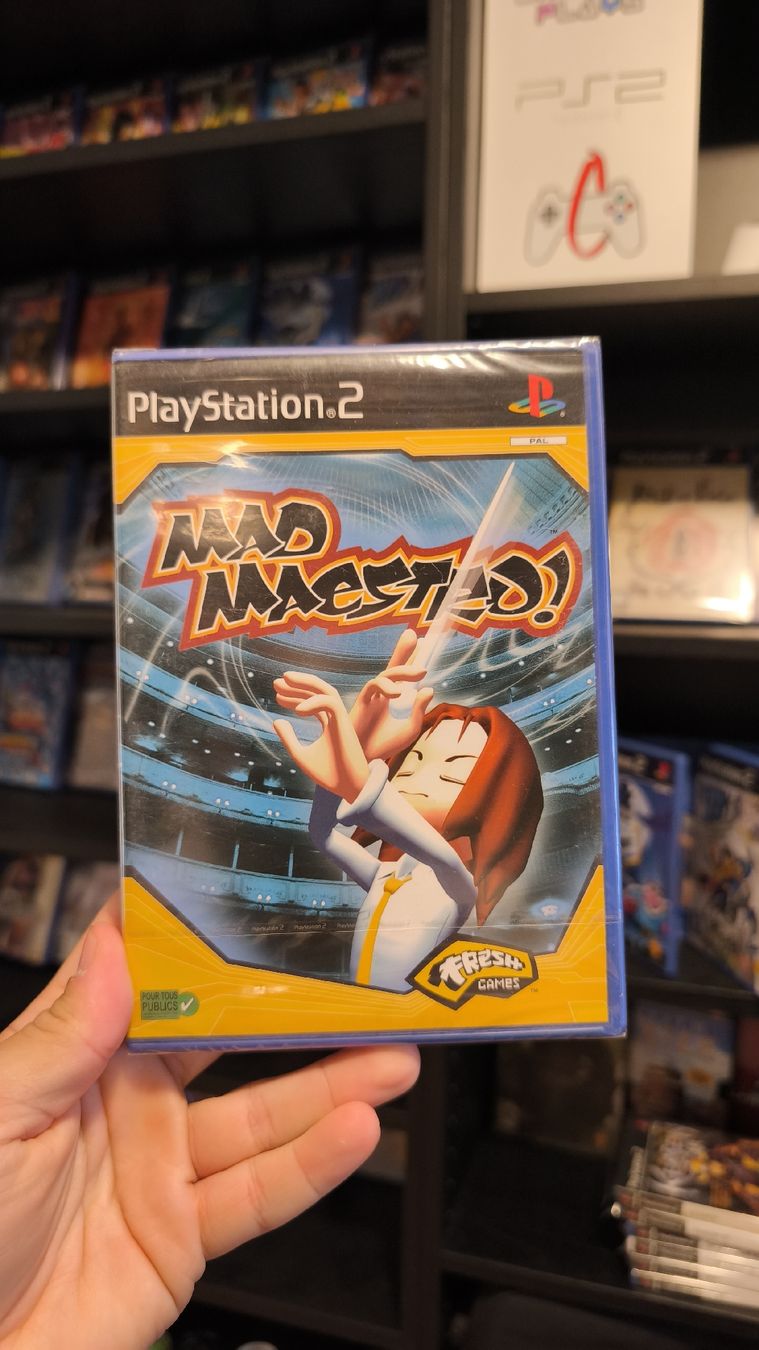Giochi: PS2 - Mad Maestro - SEALED – Nuovo e nell'imballaggio originale da Wangen b. Olten venduto da CrossasPlays