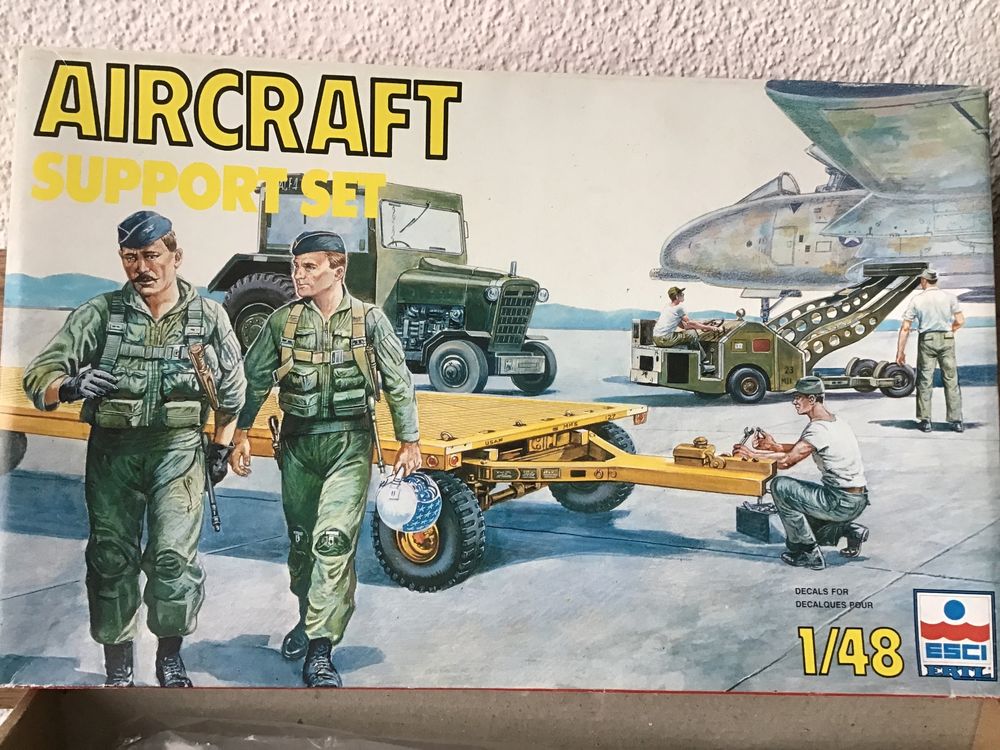 Maquette ESCI 1/48 F-16 USAFE – Boîte Scellée – Édition 1985 – #4078