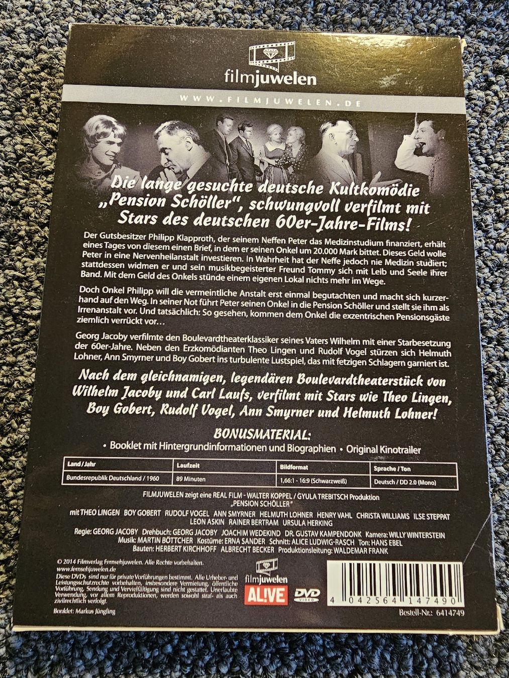 Tutti i DVDs: Pension Schöller (21573) – Usato da Ruswil venduto da jan_bxl5 1