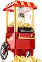 Popcornmaschine Popcorn Maker Heissluft ölfrei Retro Design
