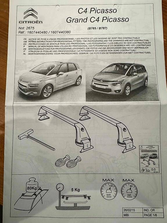 Portapacchi: Barres de toit Citroën C4 – Usato da Correvon venduto da EstebanEnero 3