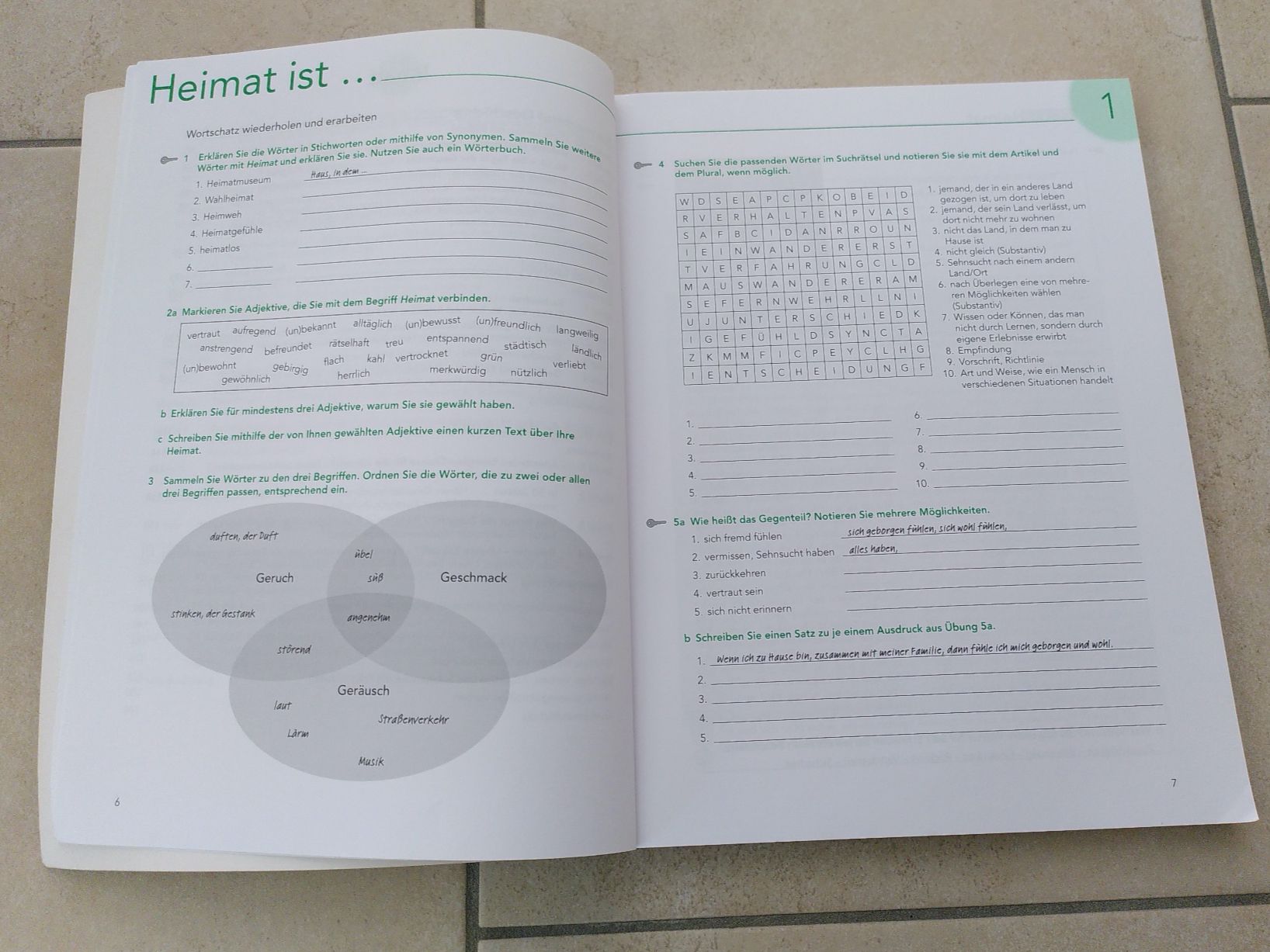 Libri: ASPEKTE- MITTELSTUFE DEUTSCH/ ARBEITSBUCH 2 – Usato da Brugg AG venduto da olamim 4