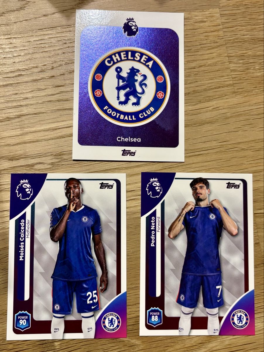 Topps Carte collezionabili: Chelsea Topps PL 2026 – Nuovo (secondo la descrizione) da Bassersdorf venduto da Cincinnati