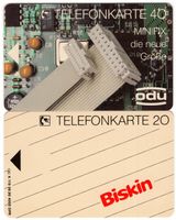 MINIFIX + Biskin - 2 Telefonkarten Dummy aus Deutschland