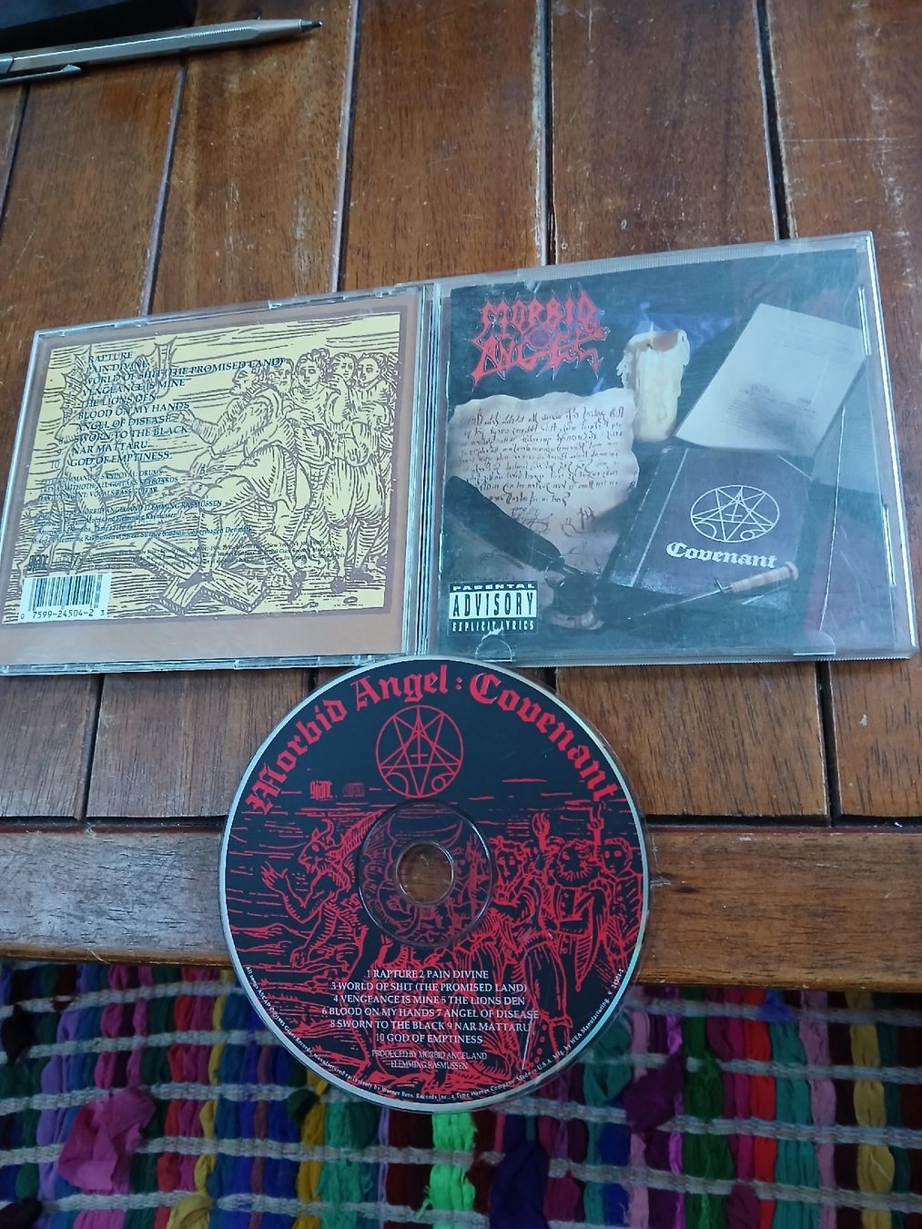 CDs: morbid Angel- covenant (us 1993) – Gebraucht aus St-Cergue von VeganWarrior