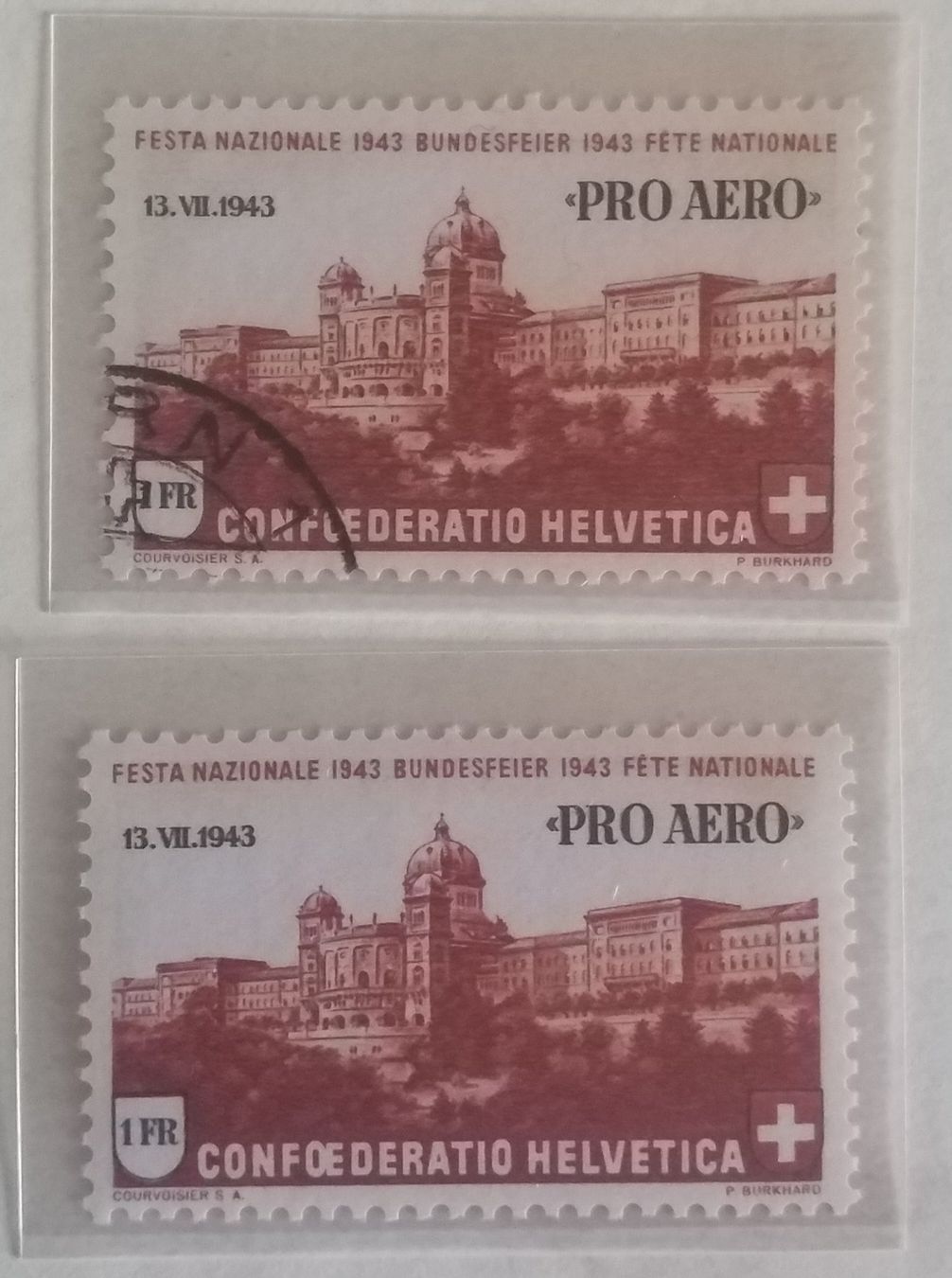 Tutti i francobolli: 4341) F36, Flugpostmarke Pro Aero postfrisch, Eckstempel – Nuovo (secondo la descrizione) da Baden venduto da Eggi