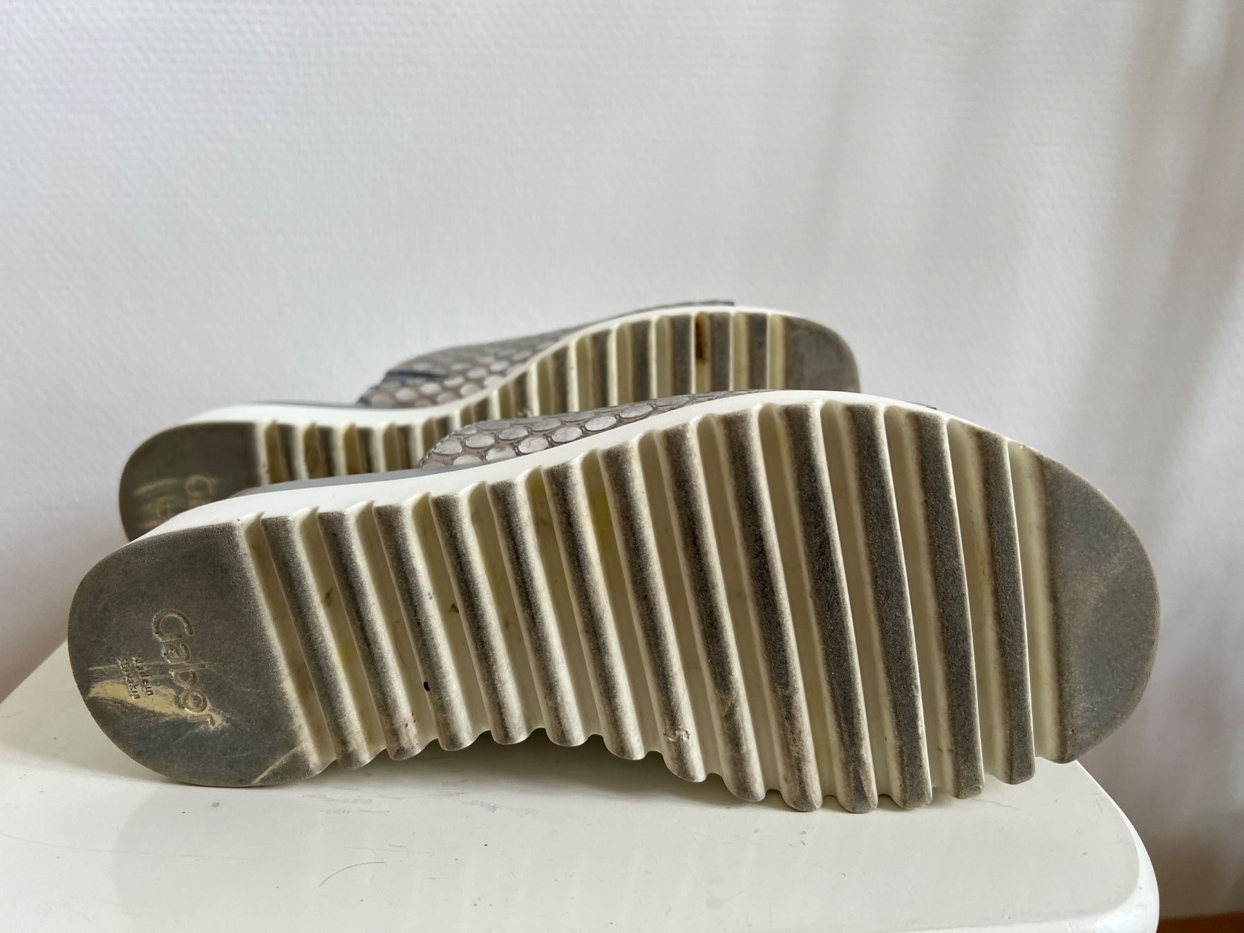Gabor Scarpe da donna: Gabor Silberschimmels Clogs Gr. 38 Plateau – Usato da Zürich venduto da ost_5sdl 7