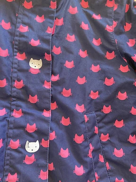 Giacche & Cappotti: Übergangsjacke "Katzen"Gr.110/116 – Usato da Brunnadern venduto da Bumlebee 2