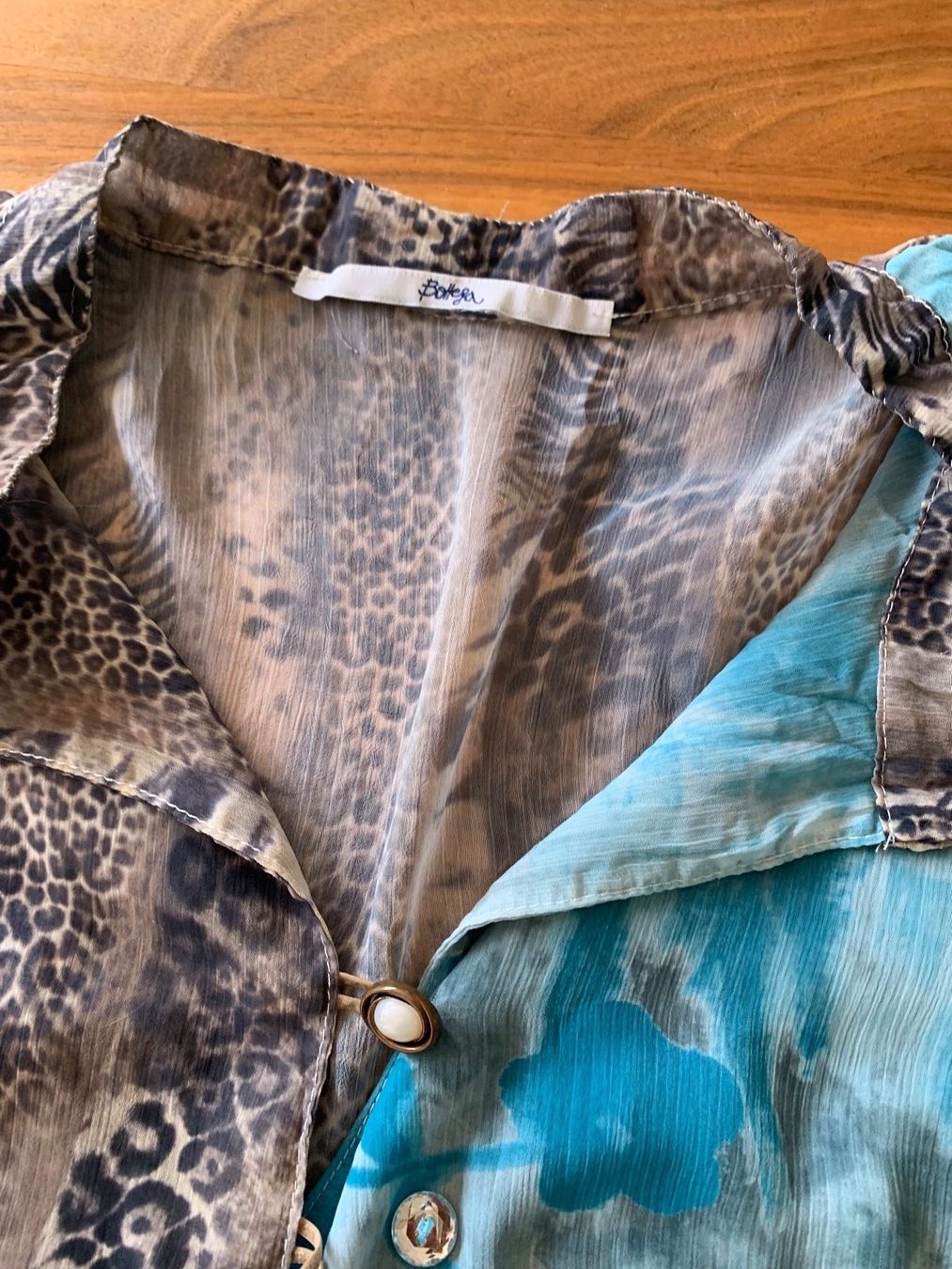 Camicette: BOTEGA wunderschöne Sommerbluse raffiniert Gr. XXL – Usato da Meiringen venduto da luanik 3