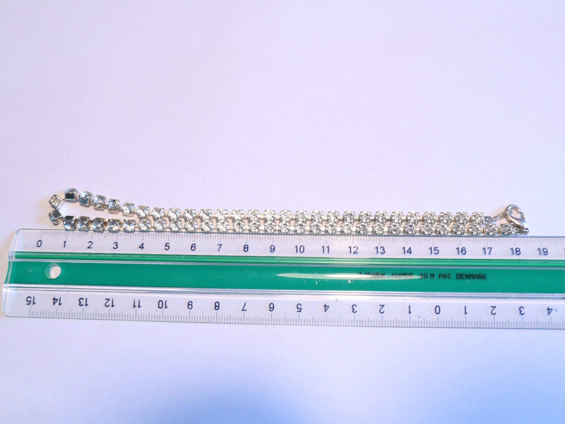 Ketten: Wunderschöne, glitzernde Strass-Kette Vintage Kostümschmuck – Gebraucht aus Baden von TellsKuchenhaus 5