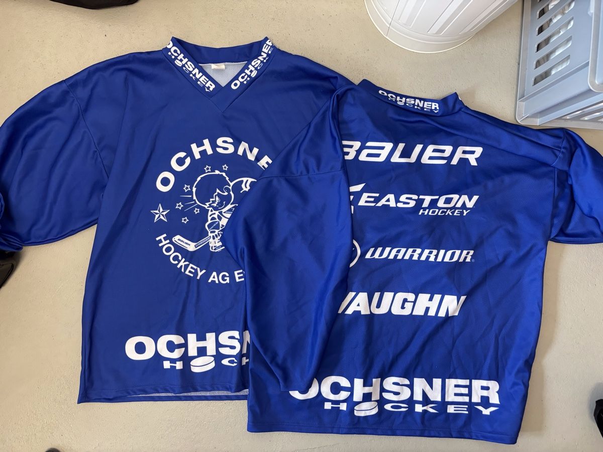 Bauer Maillots de corps & Pantalons: Ochsner Hockey Trainingstrikot  – Neuf (Voir description) à Hüntwangen par Sonne054