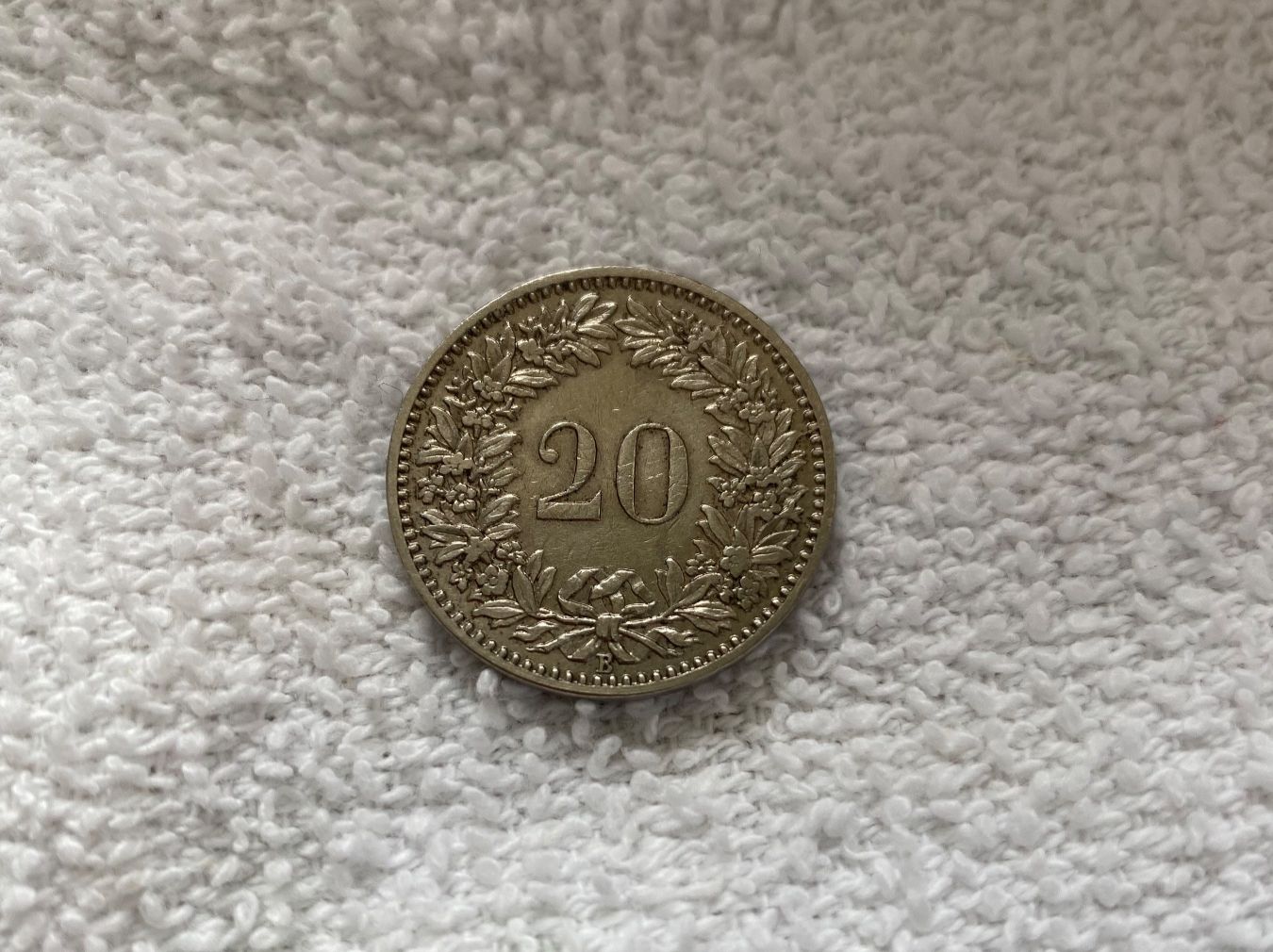 Tutti le monete: 20 centimes/Rappen 1896 – Usato da Nyon venduto da Ilmi09 1