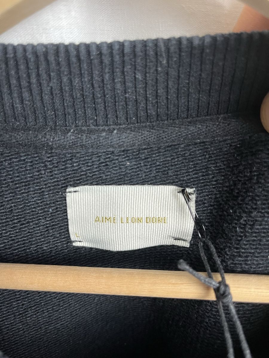 Pullover & Sweatshirts: Pull Aimé Leon Dore neuf noir  – Neu und originalverpackt aus Les Avanchets von ldn.shop 3