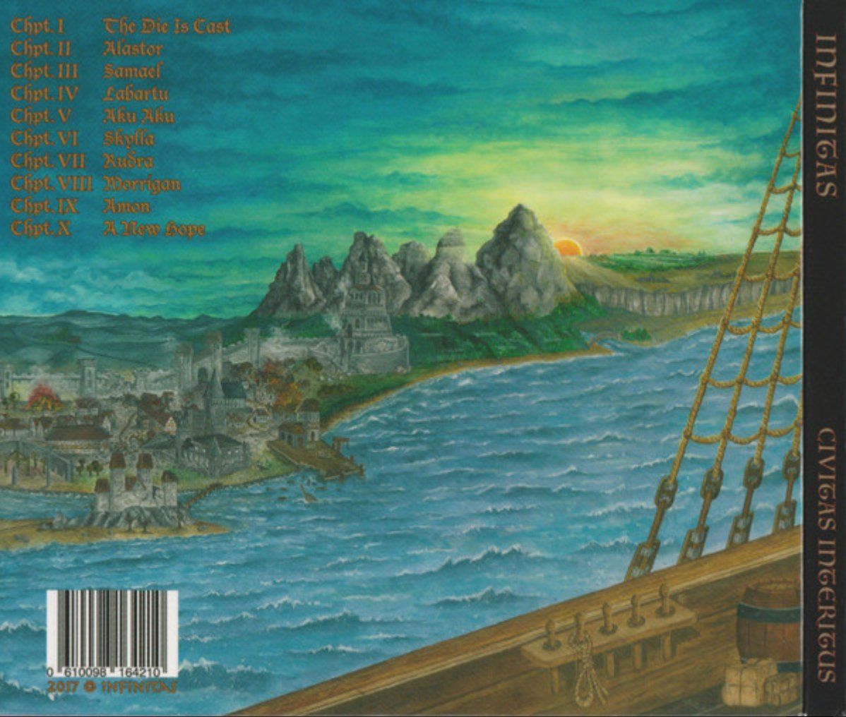 CDs: Infinitas - Civitas Interitus (CH-Melodic Metal) – Gebraucht aus Brunnen von Barfly5 1