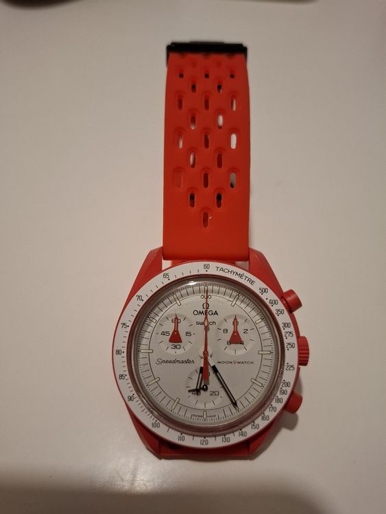 Swatch Orologi: Omega x Swatch Moonswatch Mission to Mars – Usato da Emmen venduto da PrelovedPicks 1