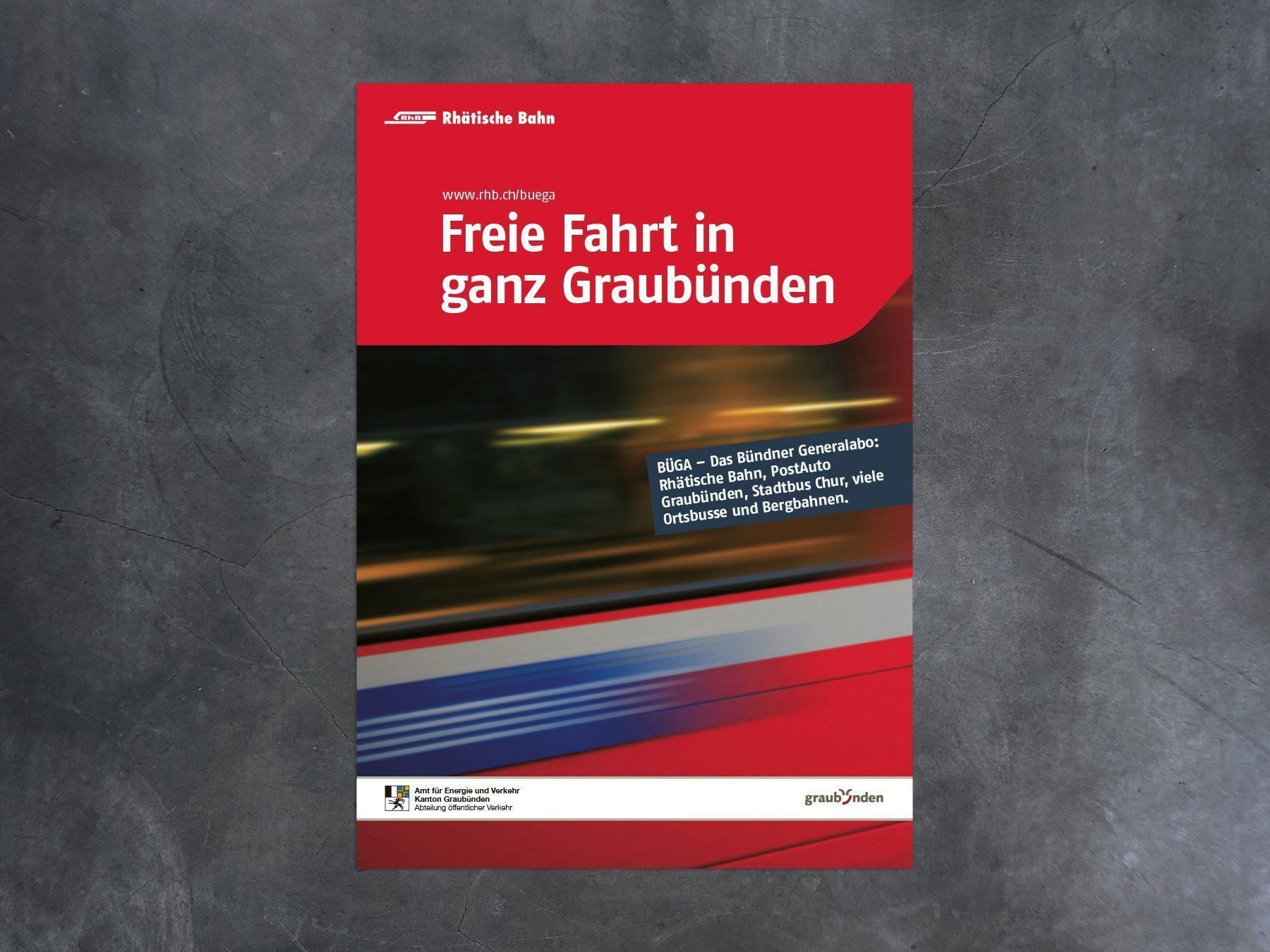 Foto & Immagini: Plakat BÜGA, RhB – Nuovo (secondo la descrizione) da Chur venduto da dr.retro