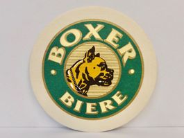 Bierdeckel BOXER Bier Untersetzer Vintage Rarität