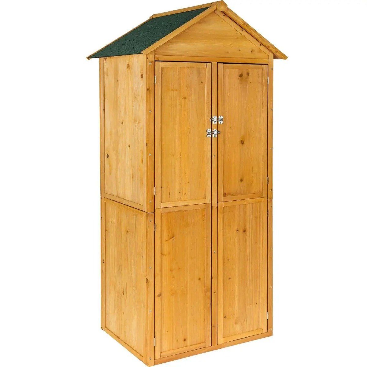 Casette da giardino & serre: Gartenschrank mit Spitzdach Geräteschrank Holz CORVENA – Nuovo e nell'imballaggio originale da Lachen SZ venduto da sw3zzy