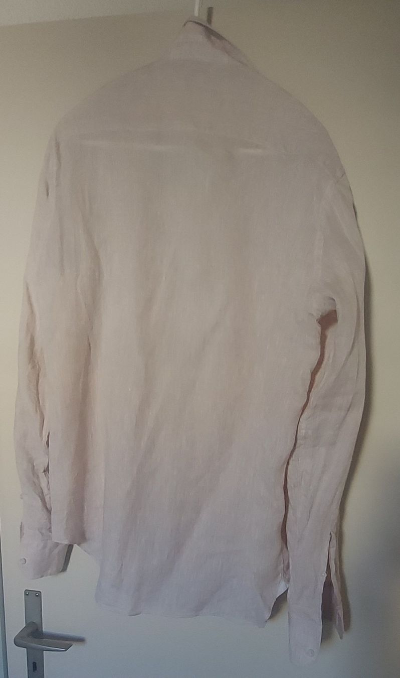 Camicie: Sartorio Leinenhemd, hellbeige, L – Usato da Winterthur venduto da ugahugah 1