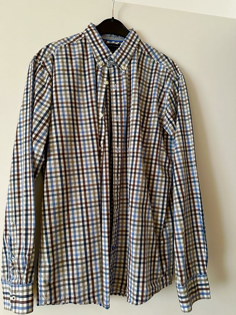 Tommy Hilfiger Camicie: Tommy Hilfiger Hemd kariert, Grösse L – Usato da Rumlikon venduto da sch_dcq9