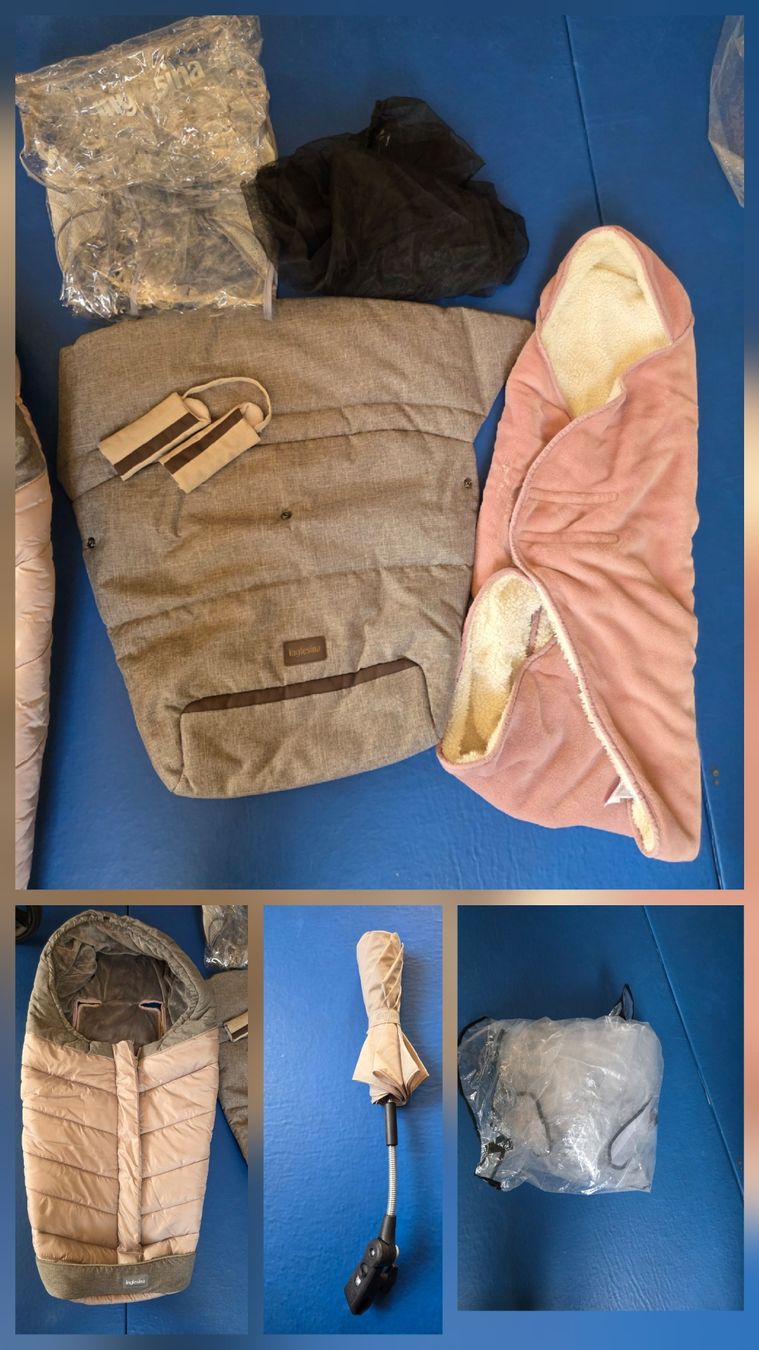 Inglesina Carrozzine: Poussette Inglesina Aptica+ Accessoires – Usato da Le Locle venduto da Maria.222 9