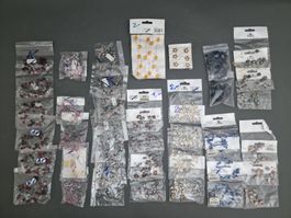 Grosses Konvolut Deko Perlendraht Bastelset