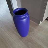 Blaue Vase