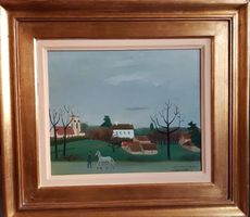 Claude SCHURR, Neauphle-le-Château 1949