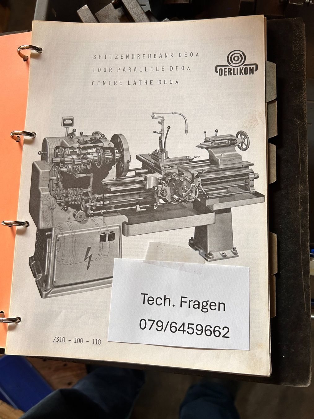 Alle Maschinen: Drehbank Oerlikon DMoa – Gebraucht aus Münchenstein von fransch 3