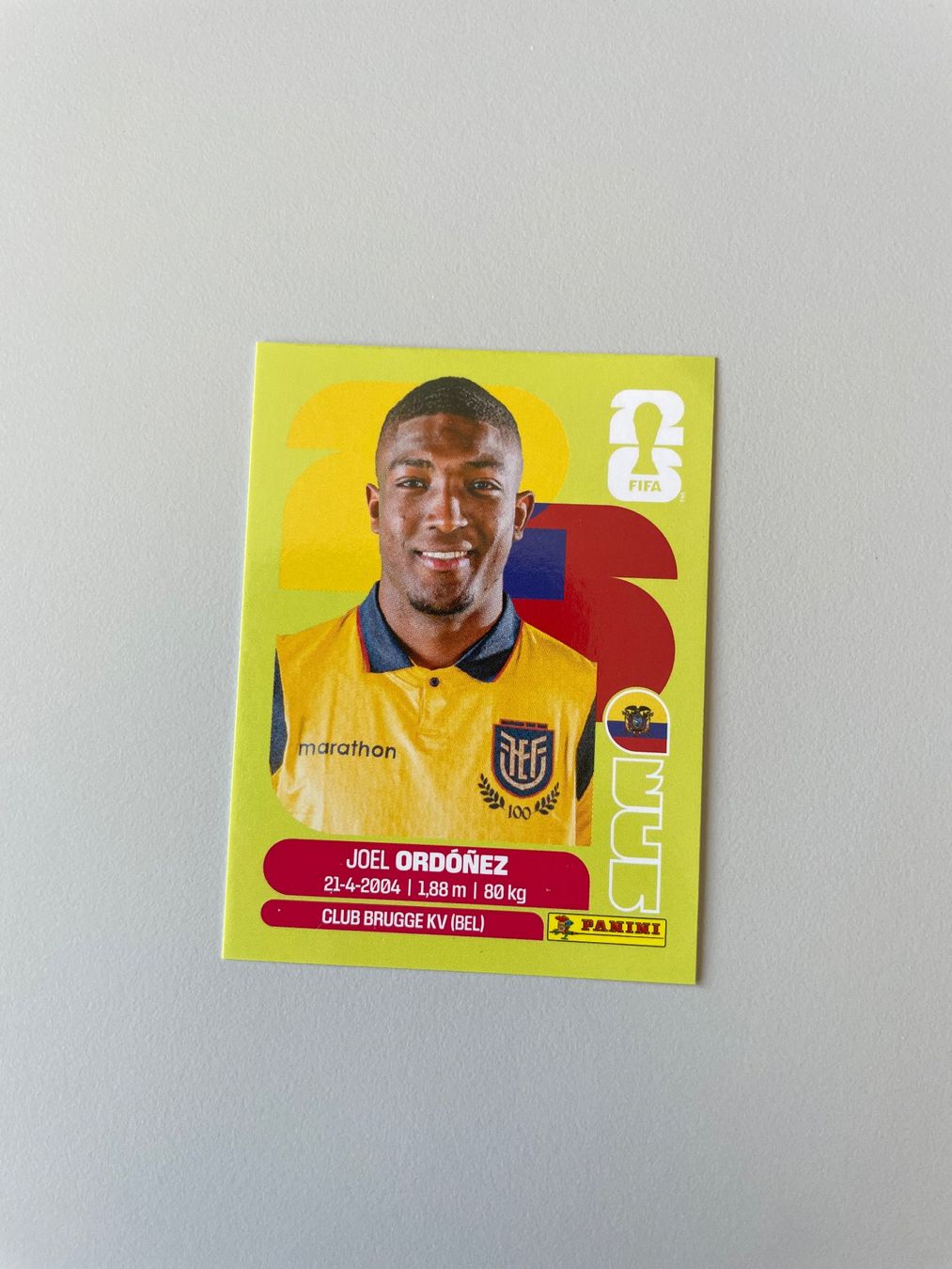 Panini Cartes à collectionner: Panini WC 2026 ECU8 Ordonez – Neuf avec emballage d'origine à Aesch ZH par lawas
