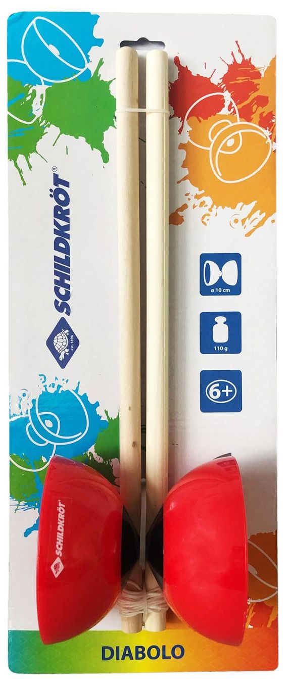 Giochi: Diabolo Set, aus Polyethylen, rot – Nuovo e nell'imballaggio originale da St. Gallen venduto da cointec 1
