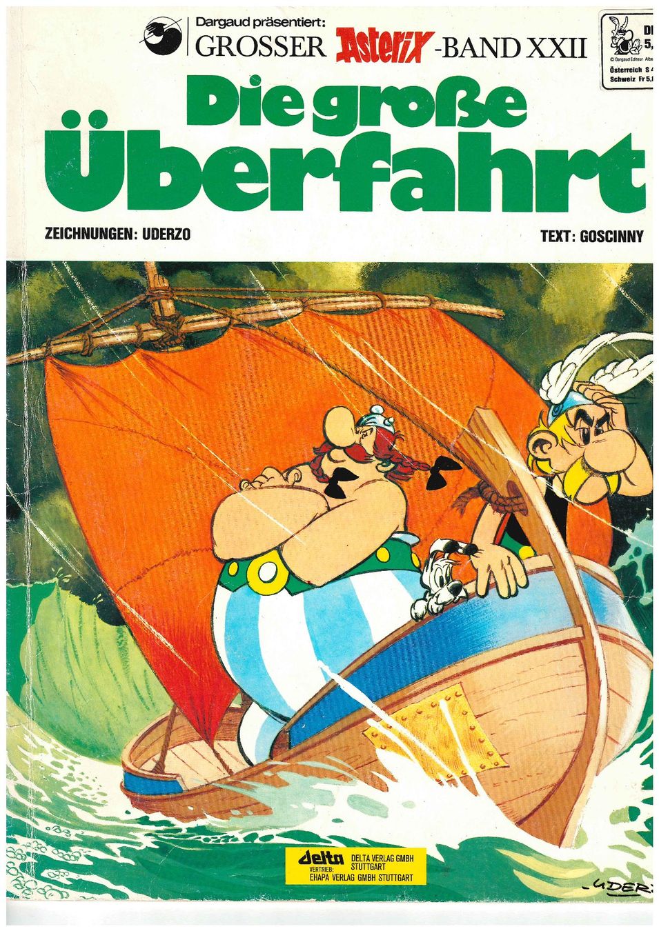 BD: Comic: Asterix - Die grosse Überfahrt – D'occasion à Freidorf TG par mkoechli