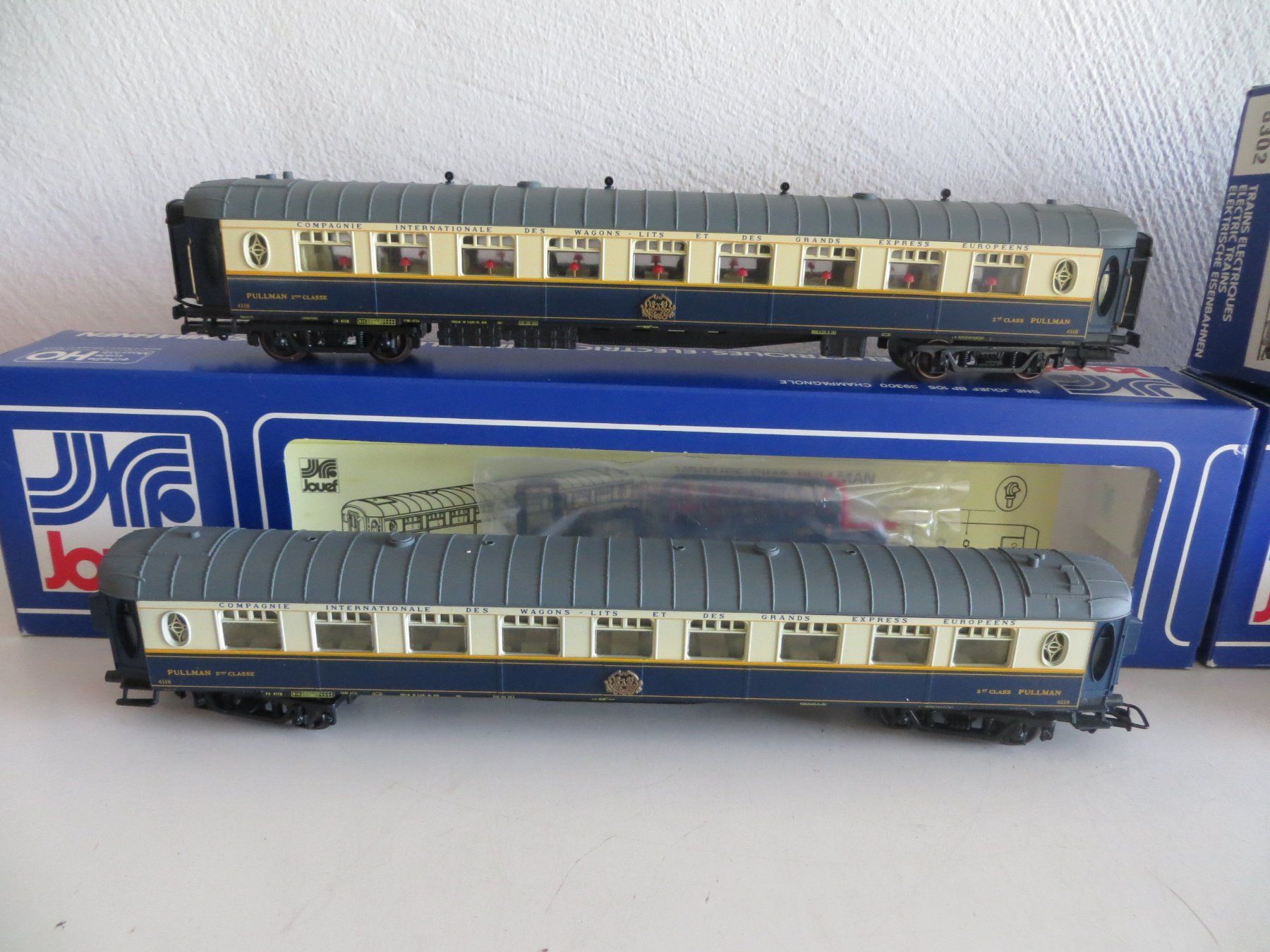 Jouef Modelleisenbahnen: Jouef H0: Set mit 3 CIWL-Pullman-Wagen, GS, mit OVP – Gebraucht aus St.Gallen von gnumolo 4