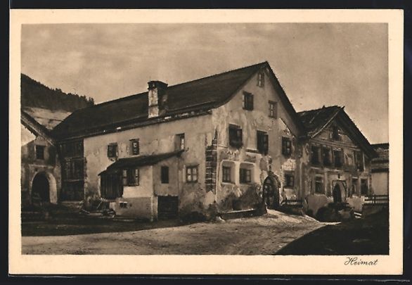 Cartoline postali: AK Guarda, Alte Häuser in der Dorfmitte – Usato da Berlin venduto da bartko-reher