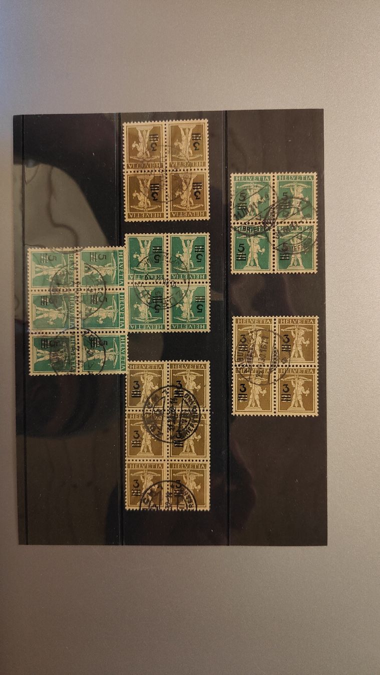 Alle Briefmarken: Schweizer Briefmarken  – Gebraucht aus Riniken von ChriguG75