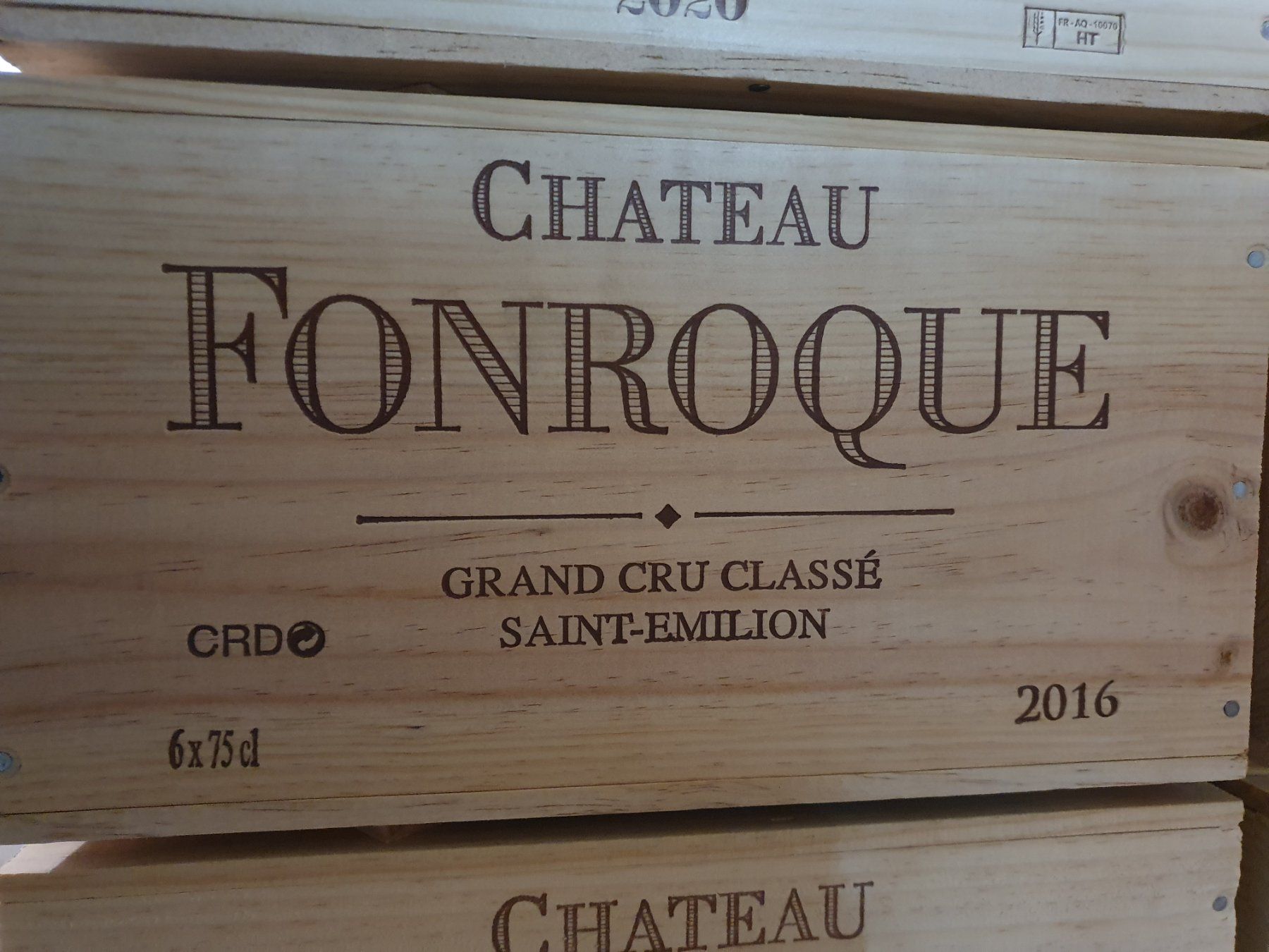 Vino: Château Fonroque 2016 OHK – Nuovo e nell'imballaggio originale da Bubendorf venduto da LupoZuversicht