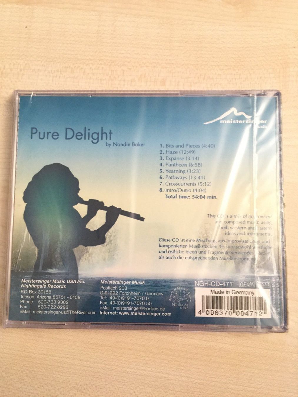 CDs: Pure Delight - Masterful Flute – Neu und originalverpackt aus Rüti ZH von alumedien 1