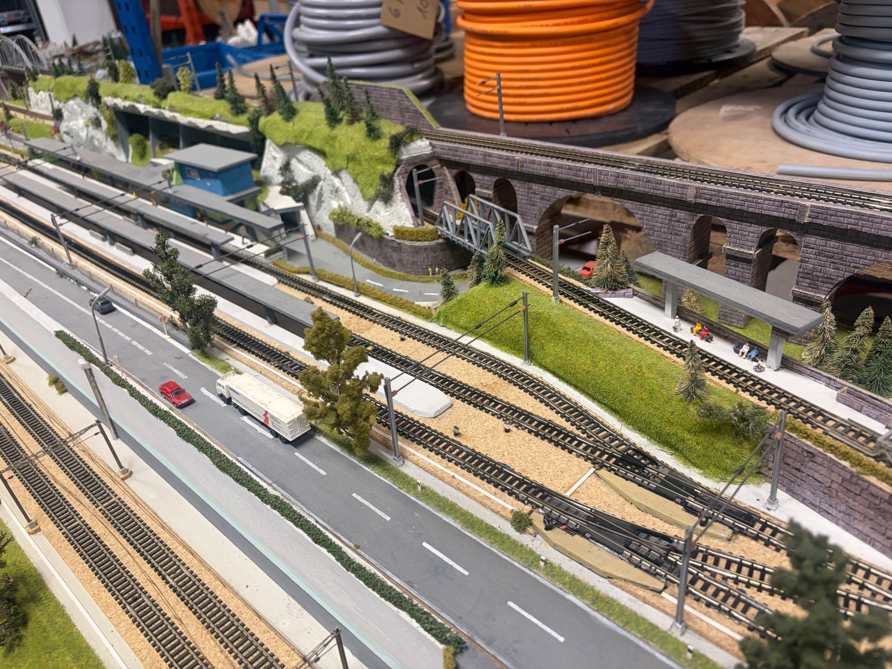 Trix Modellini di ferrovie: Modellbahn Anlage Spur N Minitrix – Usato da Wil SG venduto da steinlin07 6